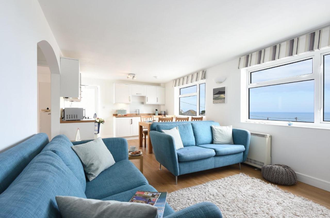 St Ives Bay View Apartment Carbis Bay Ngoại thất bức ảnh